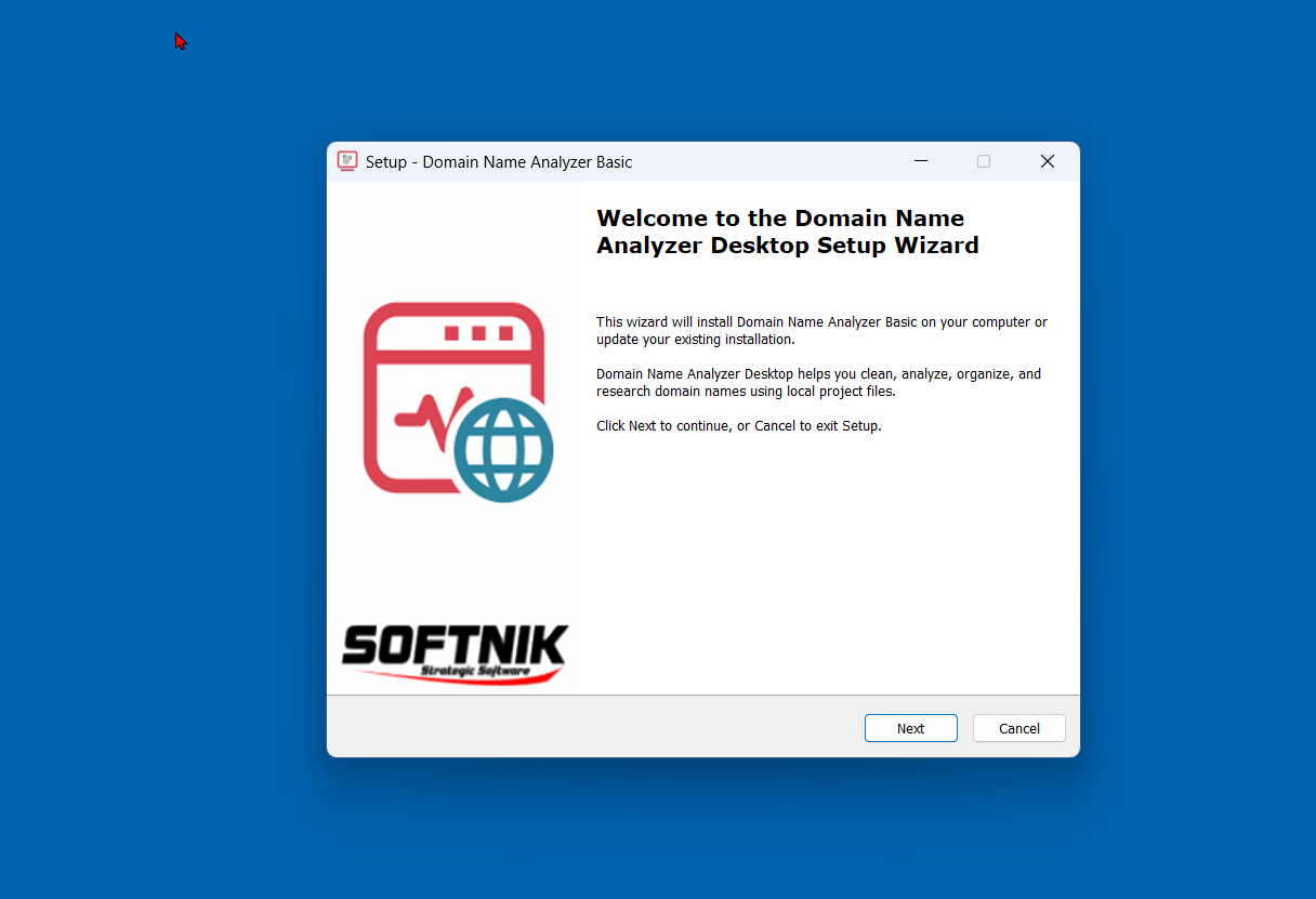 Screenshot of Download Installer