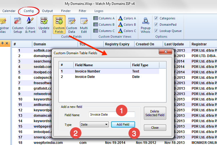 Adding Custom Fields