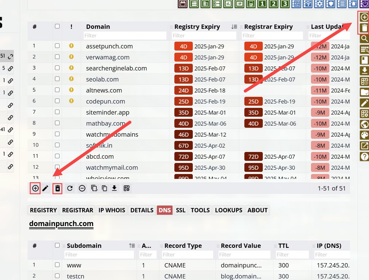 Adding Domains