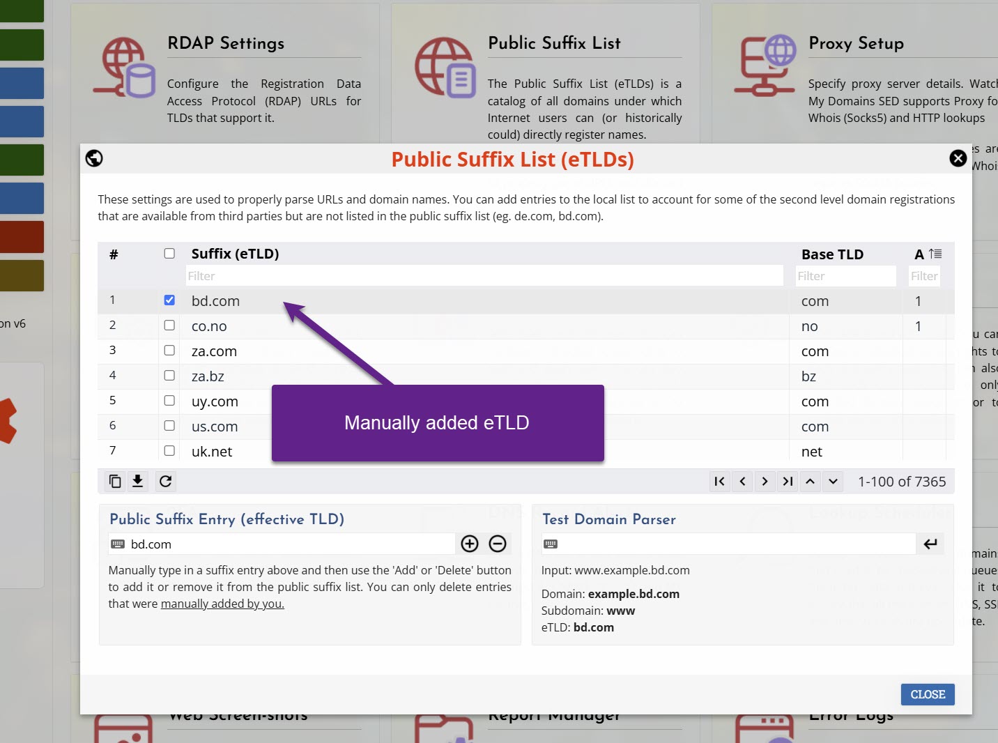 Public Suffix List